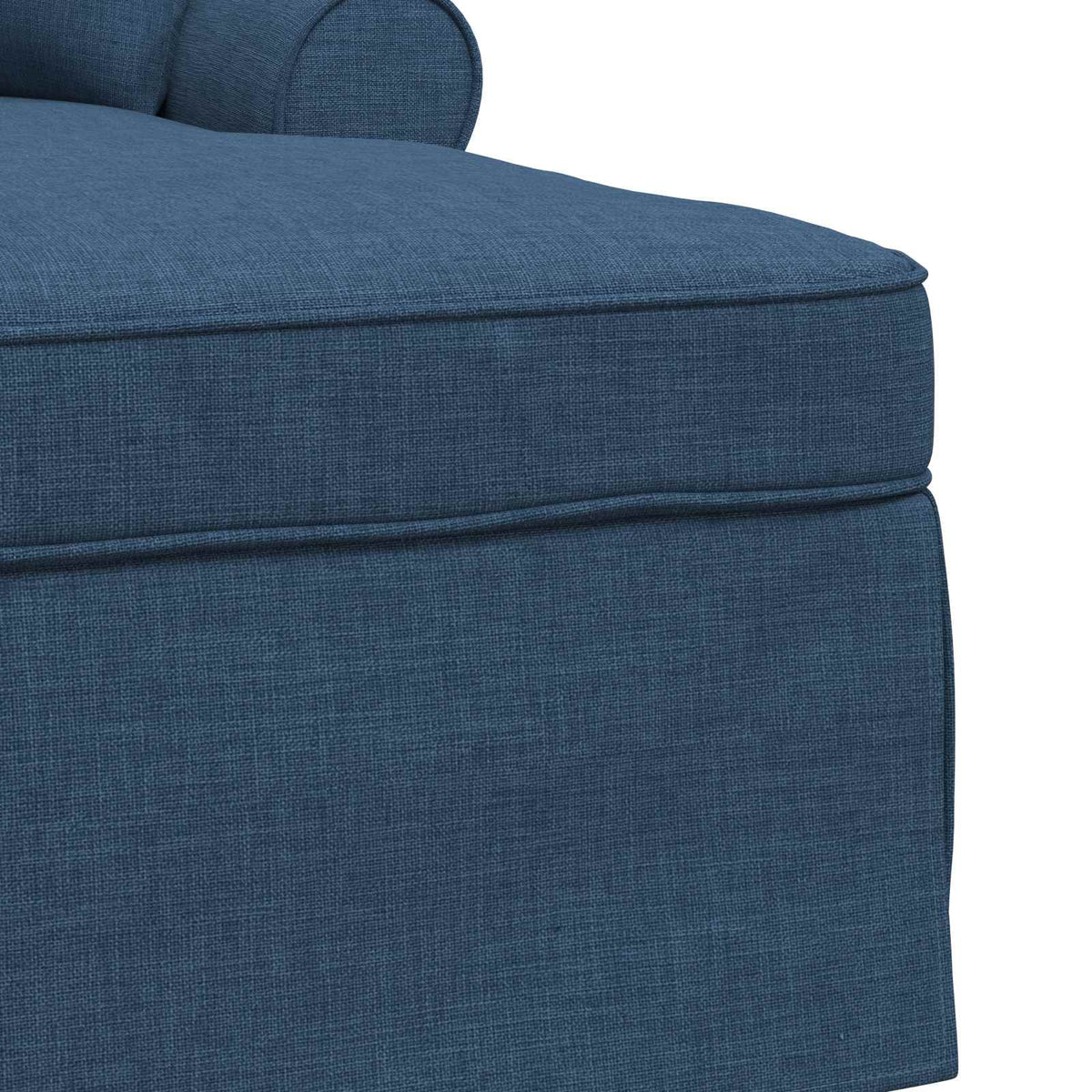 Chaise Lounge Con Falda 3 Uds. Tela 91 X 157 X 91 Cm