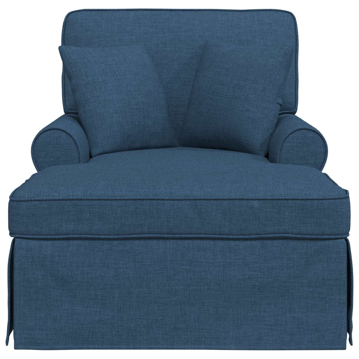 Chaise Lounge Con Falda 3 Uds. Tela 91 X 157 X 91 Cm