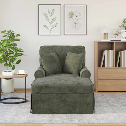 Chaise Lounge Con Falda Con Cojín 157 X 91 X 91 Cm Ares