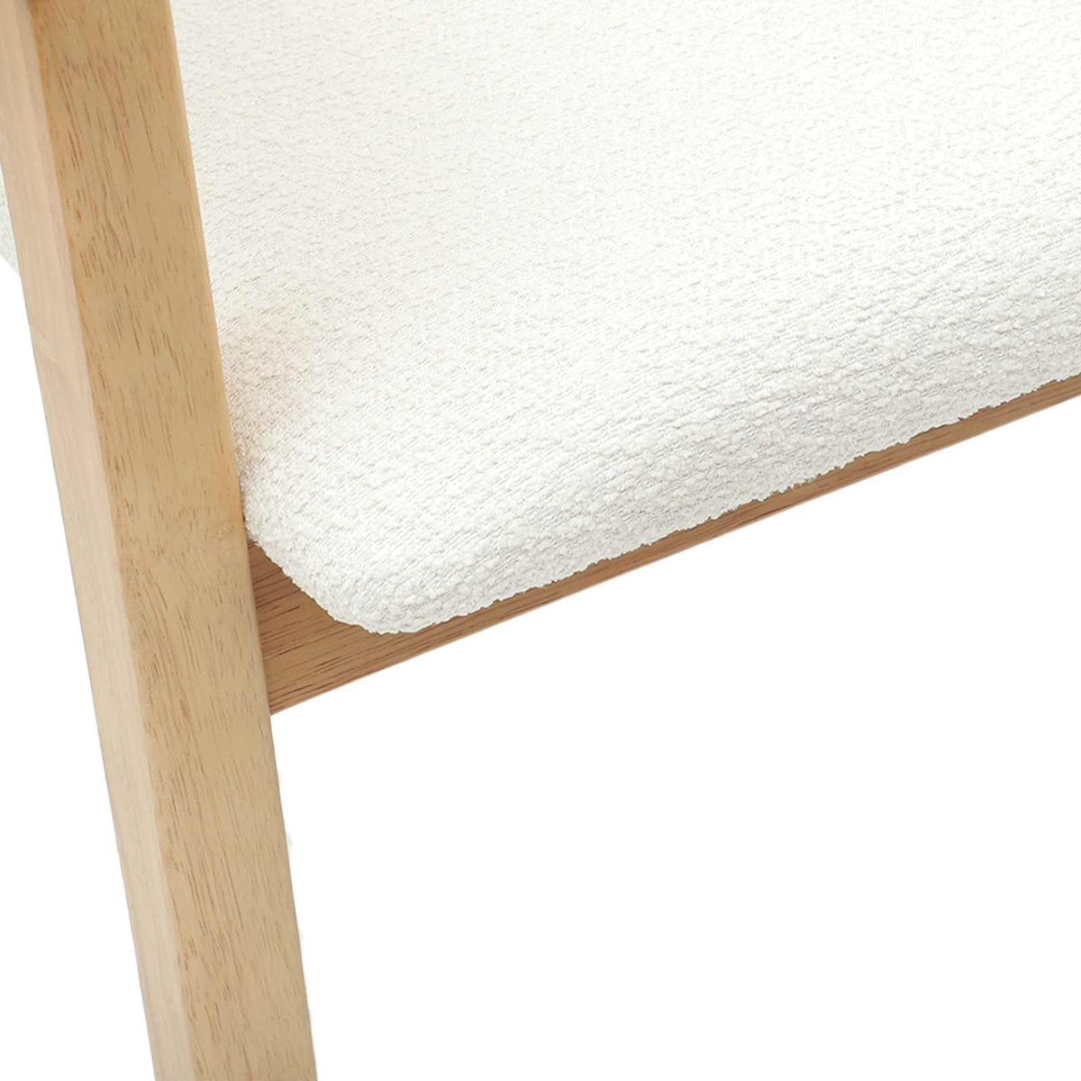 Sillas De Comedor 2 Uds. Madera De Caucho Sólido Natural