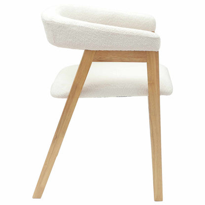Sillas De Comedor 2 Uds. Madera De Caucho Sólido Natural