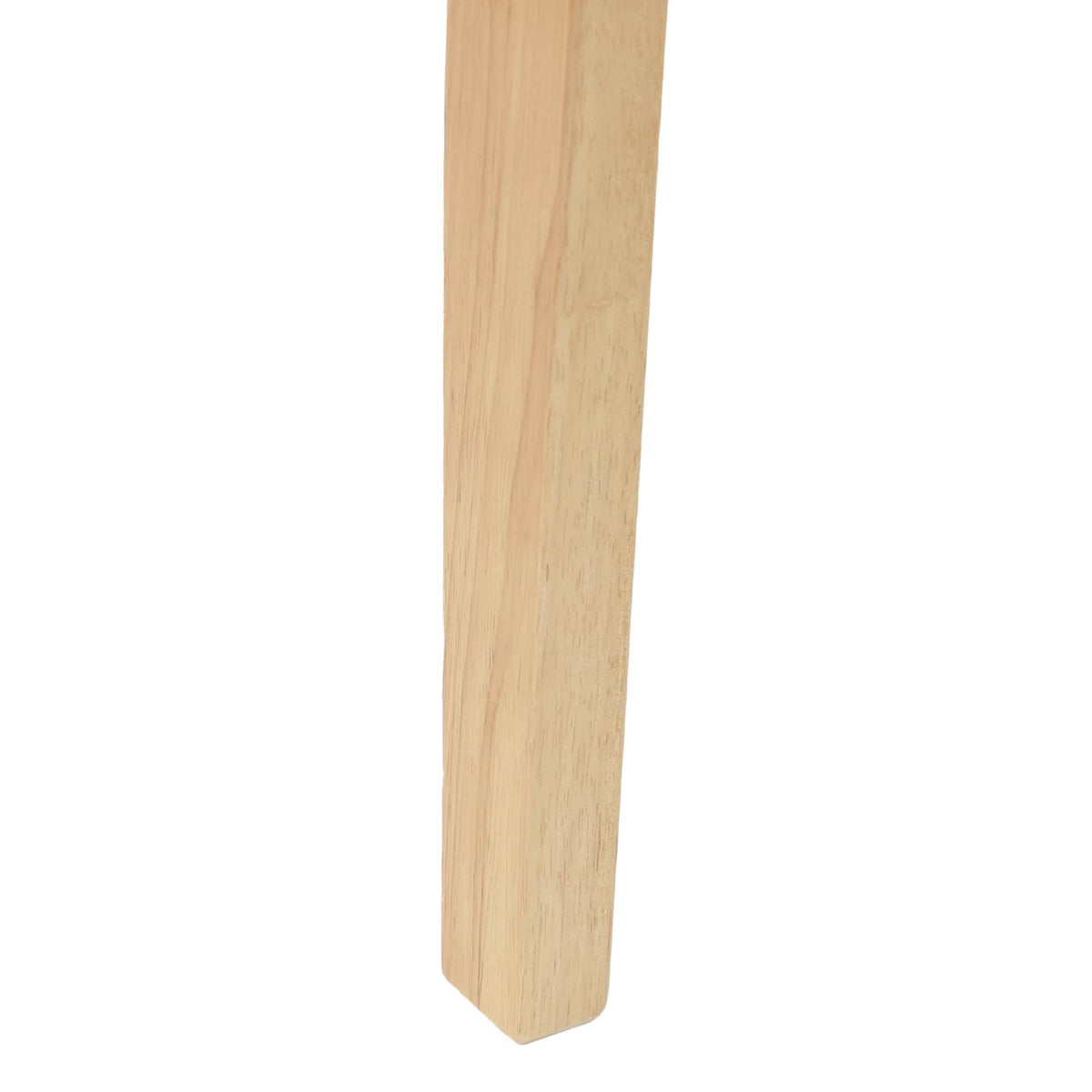 Sillas De Comedor 2 Uds. Madera De Caucho Sólido Natural