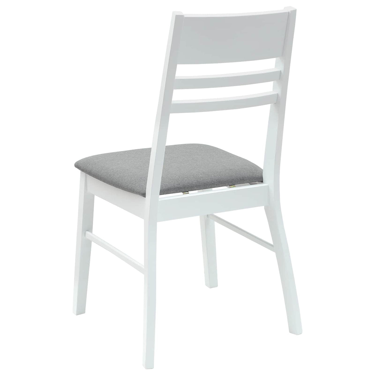 Sillas De Comedor 2 Uds. Madera De Caucho Sólido