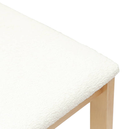Sillas De Comedor 2 Uds. Madera De Caucho Sólido Natural