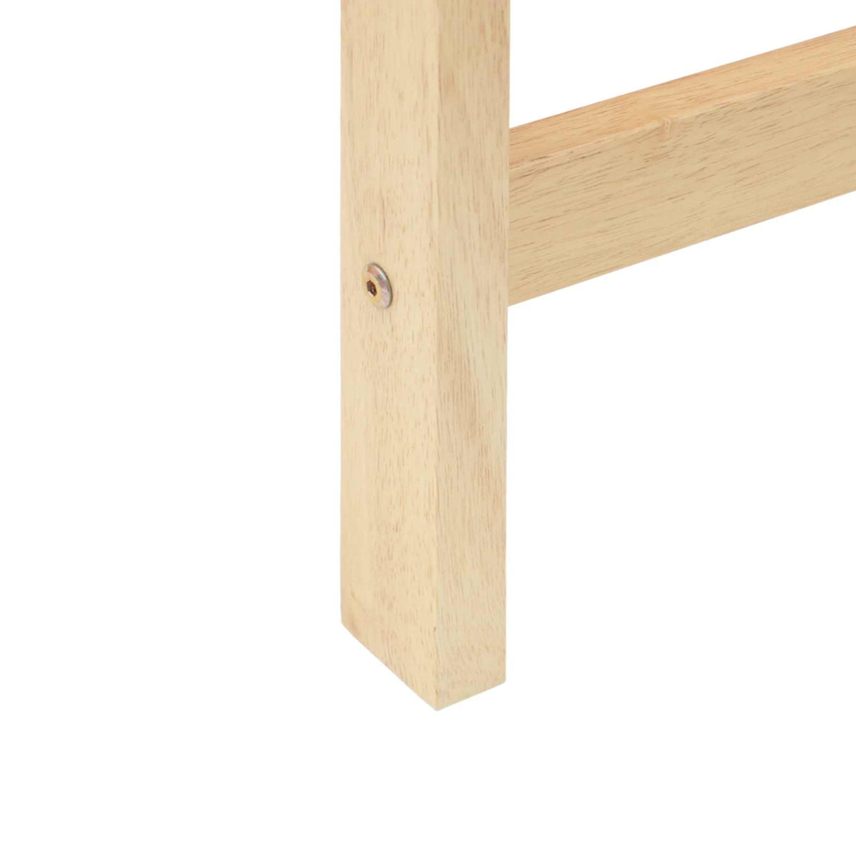 Sillas De Comedor 2 Uds. Madera De Caucho Sólido Natural