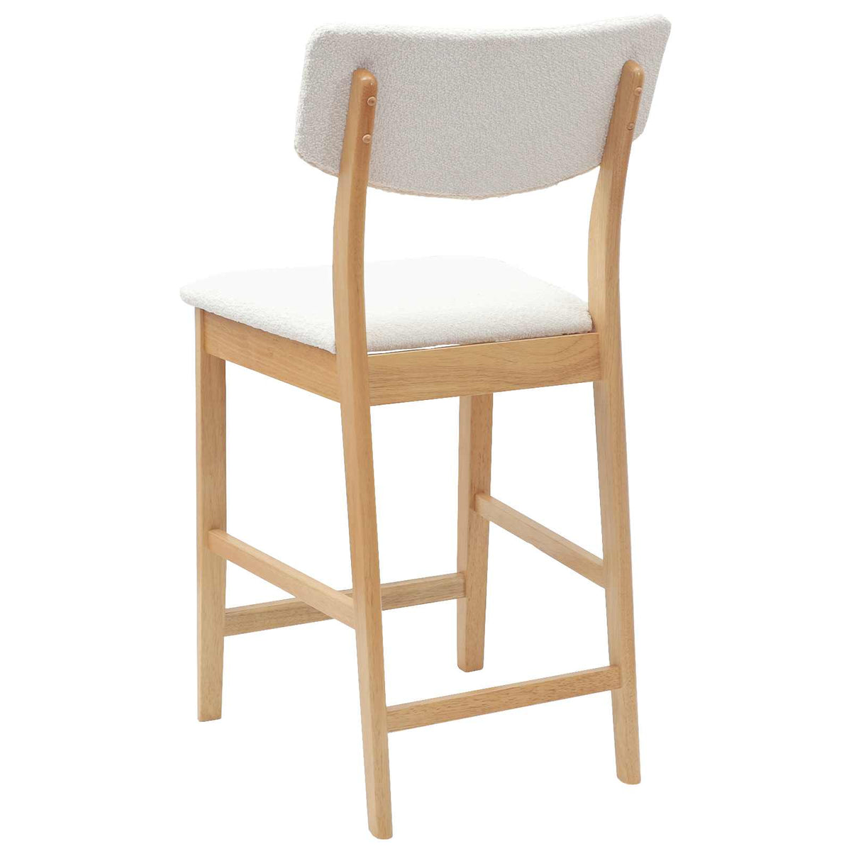 Sillas De Comedor 2 Uds. Madera De Caucho Sólido Natural