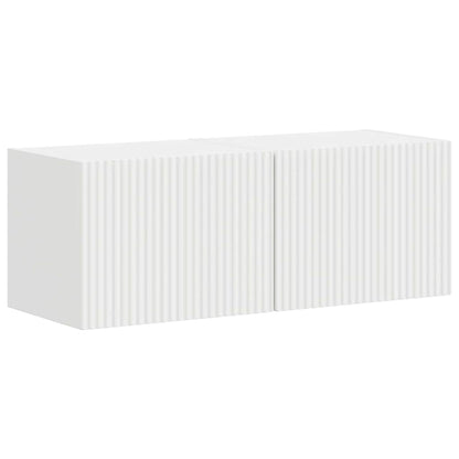 Mueble De Tv Montado En La Pared 2 Pcs 39 X 31 X 29,5 Cm