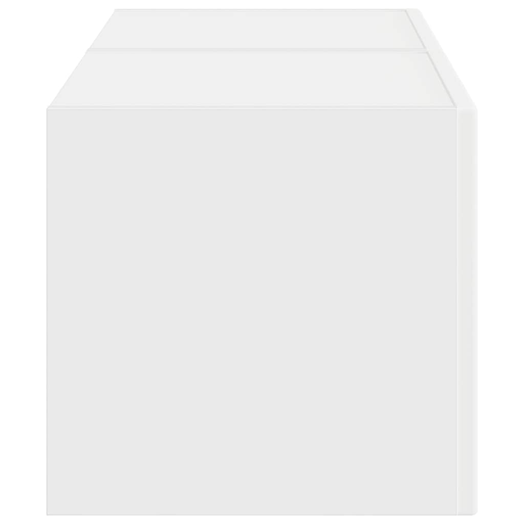 Mueble De Tv Montado En La Pared 2 Pcs 39 X 31 X 29,5 Cm
