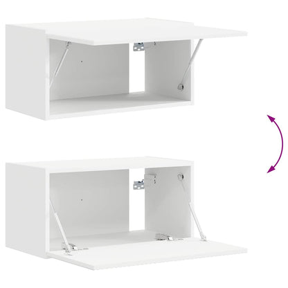 Mueble De Tv Montado En La Pared 2 Pcs 60 X 31 X 29,5 Cm