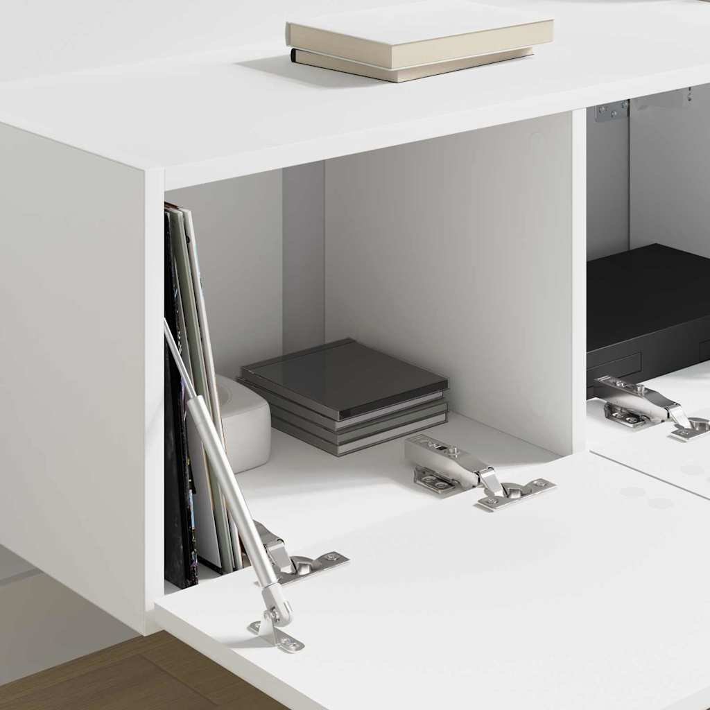 Mueble De Tv Montado En La Pared 78,5 X 31 X 29,5 Cm