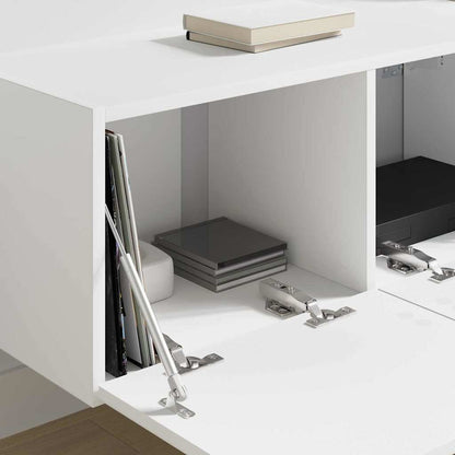 Mueble De Tv Montado En La Pared 78,5 X 31 X 29,5 Cm