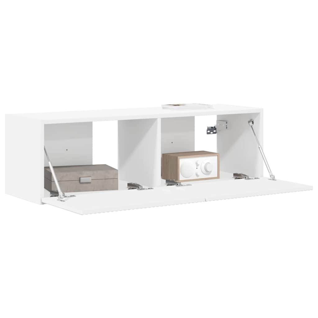 Mueble De Tv Montado En La Pared 98 X 31 X 29,5 Cm