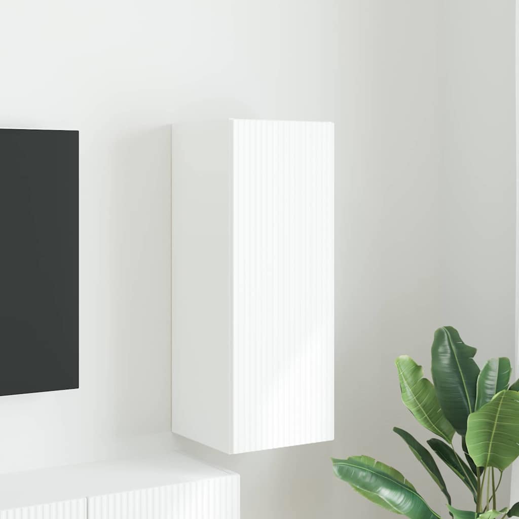 Mueble De Tv Montado En La Pared 30 X 31 X 80 Cm
