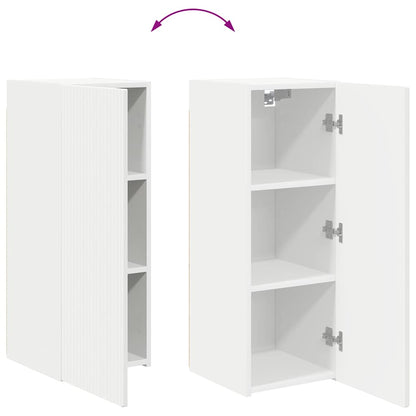 Mueble De Tv Montado En La Pared 30 X 31 X 80 Cm