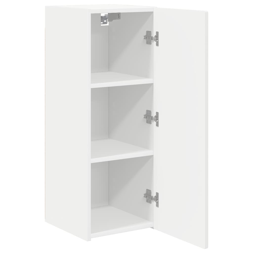 Mueble De Tv Montado En La Pared 2 Pcs 30 X 31 X 80 Cm