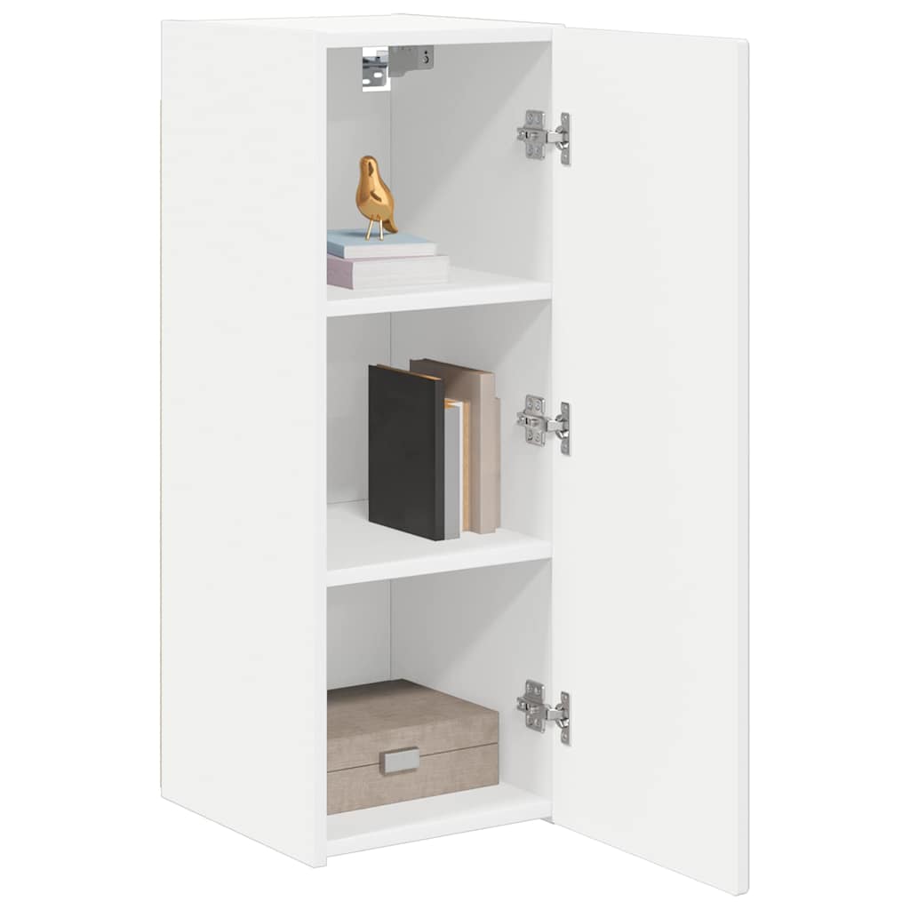Mueble De Tv Montado En La Pared 2 Pcs 30 X 31 X 80 Cm