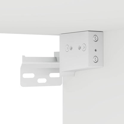 Mueble De Tv Montado En La Pared 2 Pcs 30 X 31 X 100 Cm