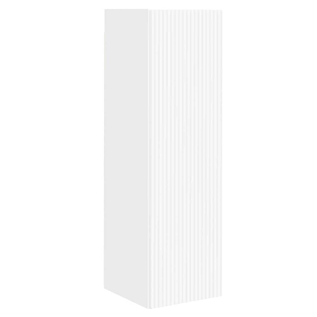 Mueble De Tv Montado En La Pared 2 Pcs 30 X 31 X 100 Cm