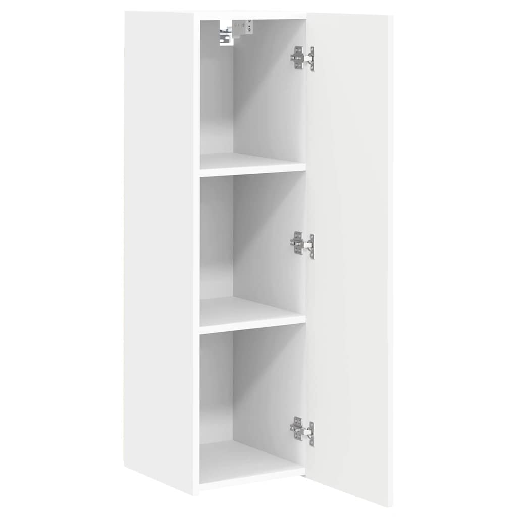 Mueble De Tv Montado En La Pared 2 Pcs 30 X 31 X 100 Cm