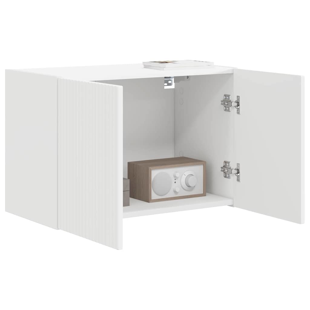 Mueble De Tv Montado En La Pared 59,5 X 31 X 40 Cm
