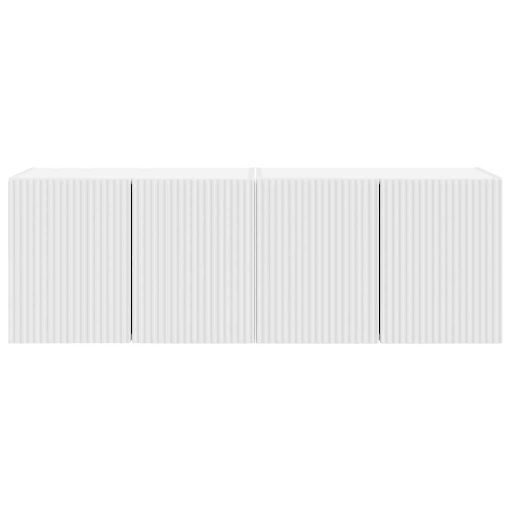 Mueble De Tv Montado En La Pared 2 Pcs 59,5 X 31 X 40 Cm
