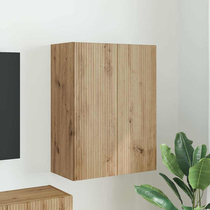 Mueble De Tv Montado En La Pared 59,5 X 31 X 60 Cm