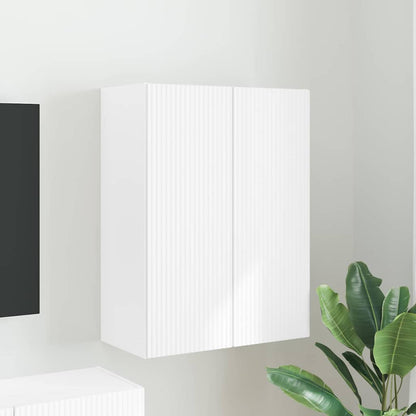 Mueble De Tv Montado En La Pared 59,5 X 31 X 80 Cm
