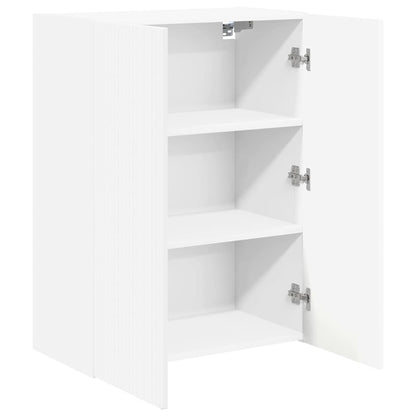 Mueble De Tv Montado En La Pared 59,5 X 31 X 80 Cm