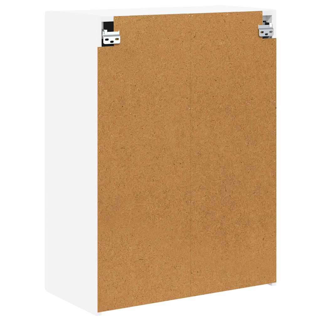 Mueble De Tv Montado En La Pared 59,5 X 31 X 80 Cm