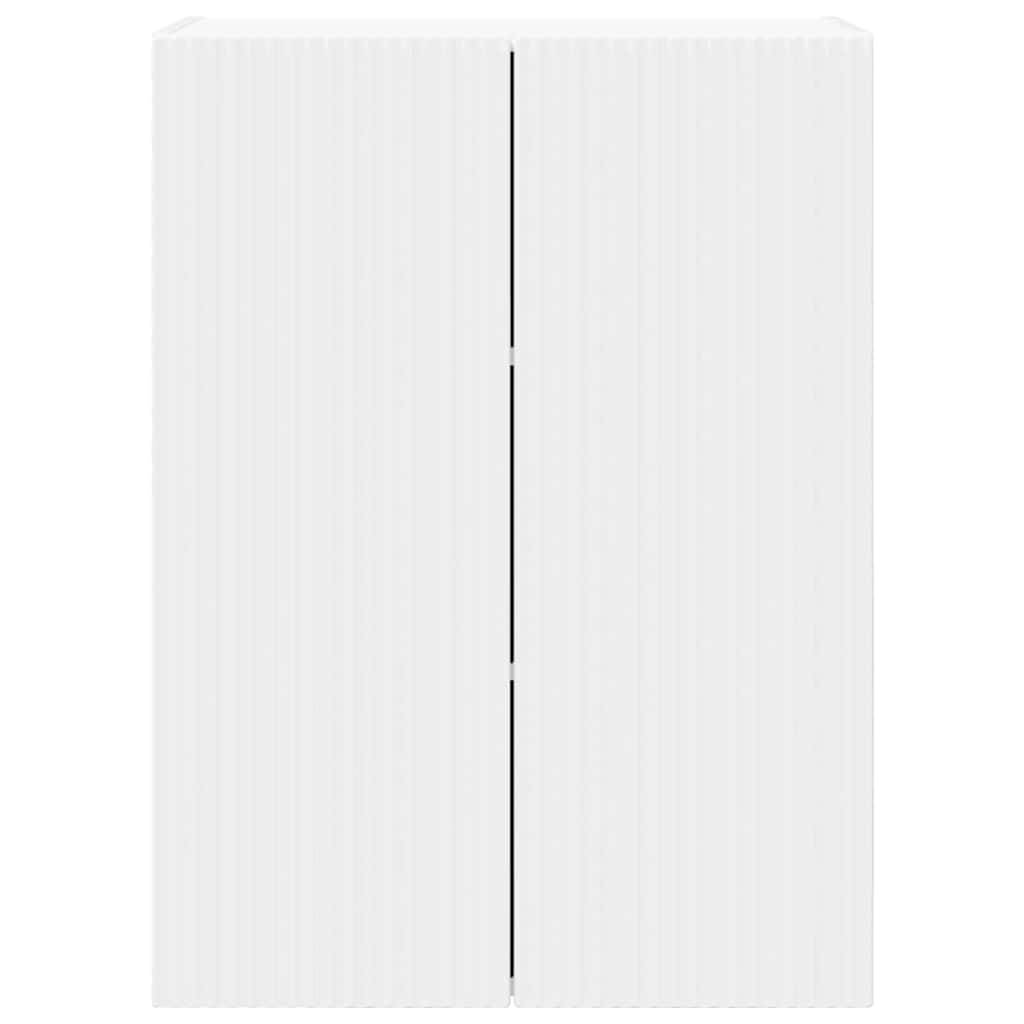 Mueble De Tv Montado En La Pared 59,5 X 31 X 80 Cm