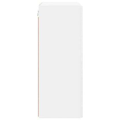 Mueble De Tv Montado En La Pared 59,5 X 31 X 80 Cm