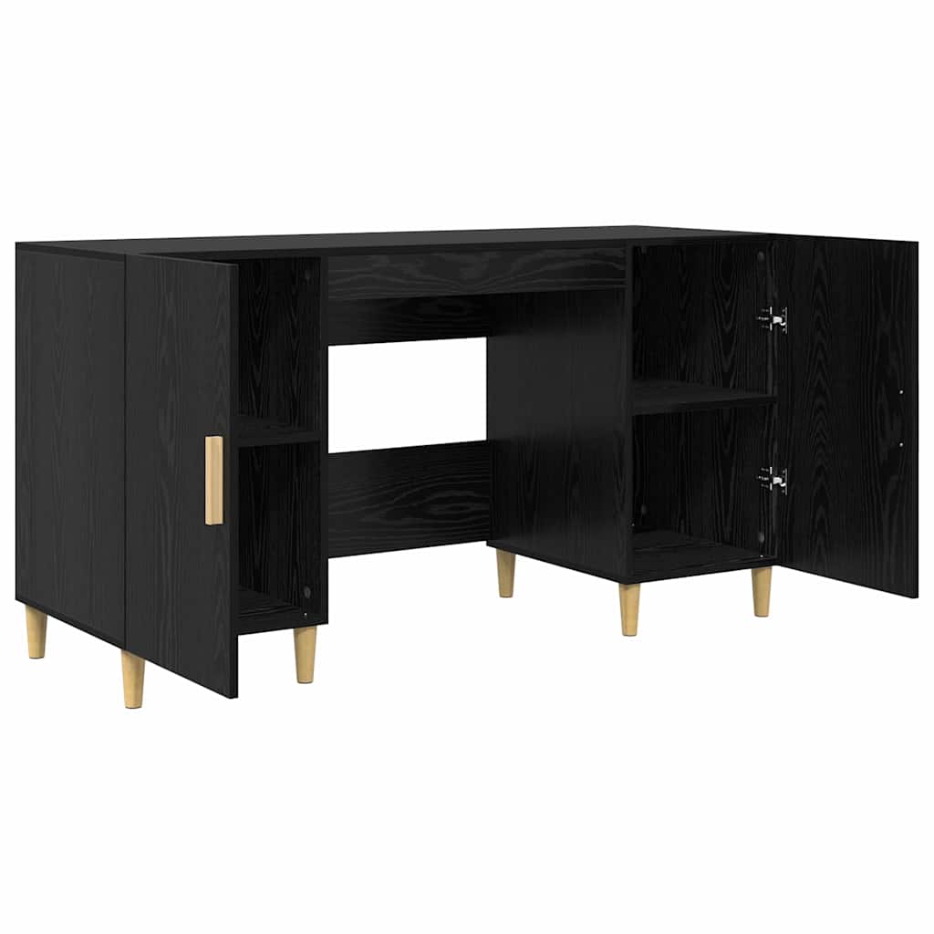 Escritorio 140 X 50 X 75 Cm Madera Contrachapada