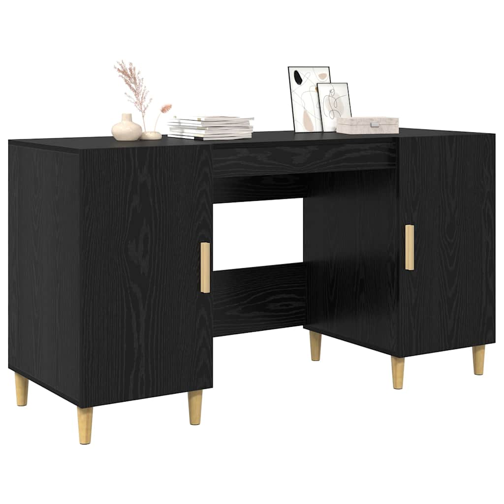 Escritorio 140 X 50 X 75 Cm Madera Contrachapada