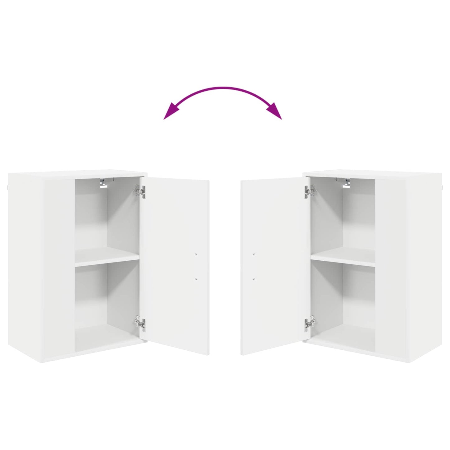 Conjunto De Mueble De Tv 4 Pcs Madera Contrachapada