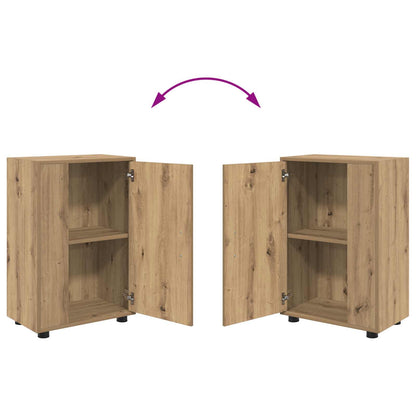 Conjunto De Mueble De Tv 4 Pcs Roble Artesanal