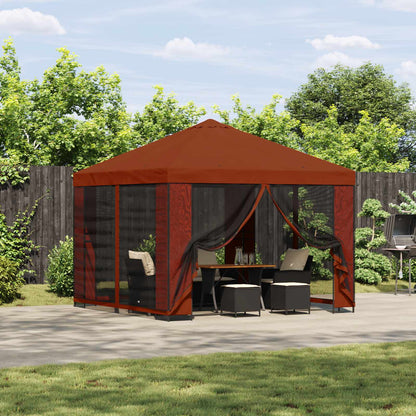 Cenador 3 X 3 M Poliéster Y Acero 190 Gsm