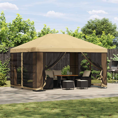 Cenador 4 X 3 M Poliéster Y Acero 190 Gsm