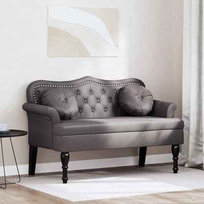 Banco Chesterfield 120.5 X 65 X 75 Cm Cuero Sintético