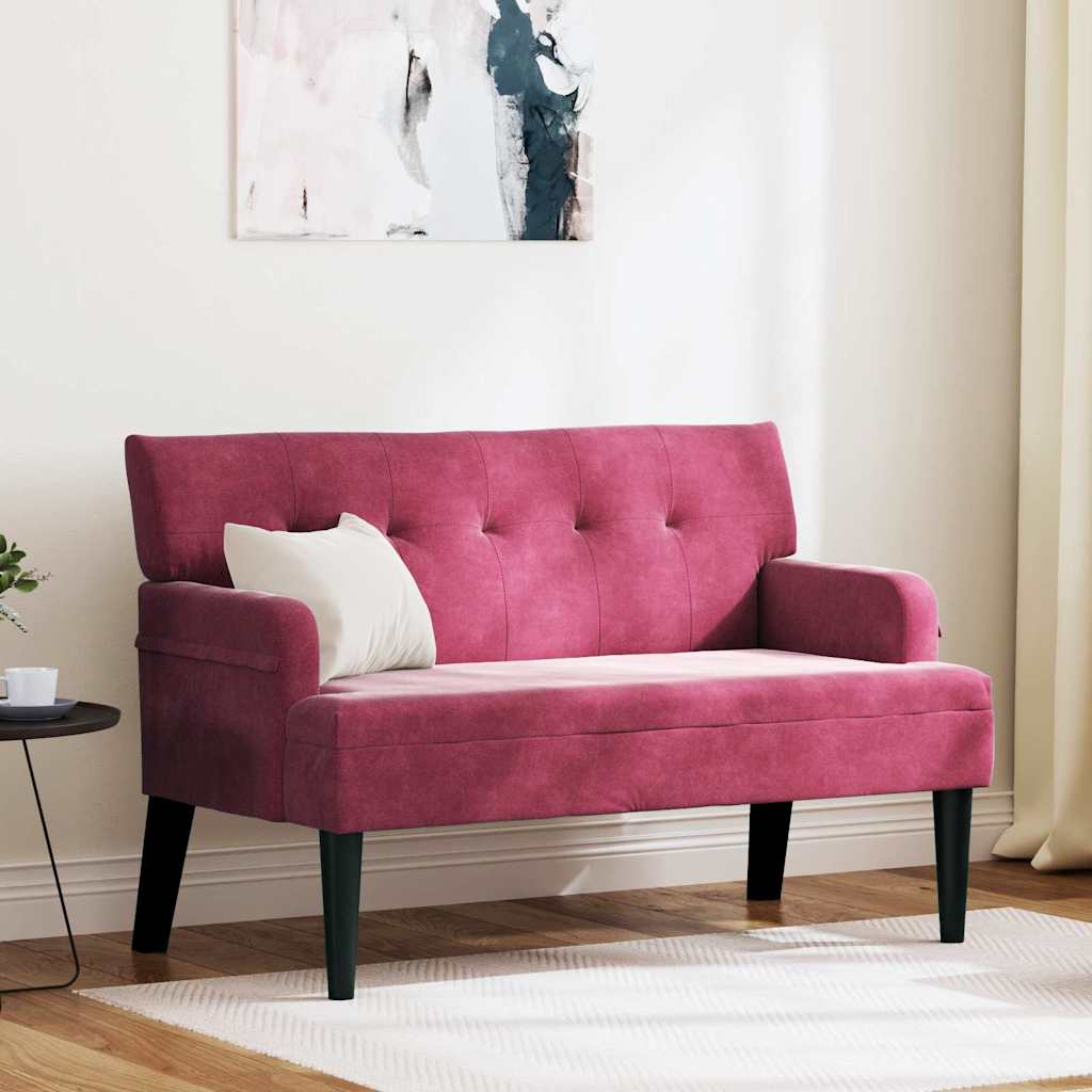 Banco Chesterfield 112 X 65,5 X 75 Cm Terciopelo