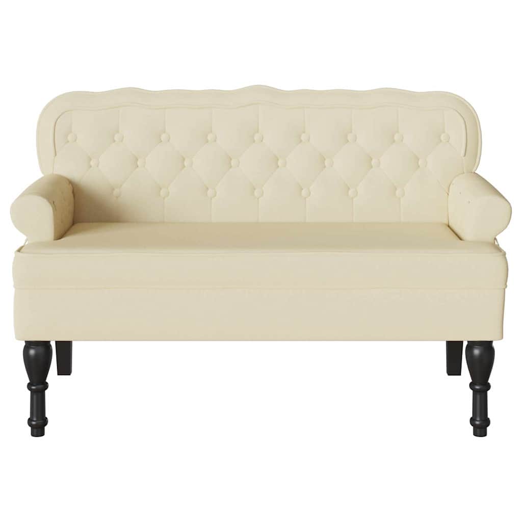 Banco Chesterfield 119,5 X 64,5 X 75 Cm Cuero Sintético