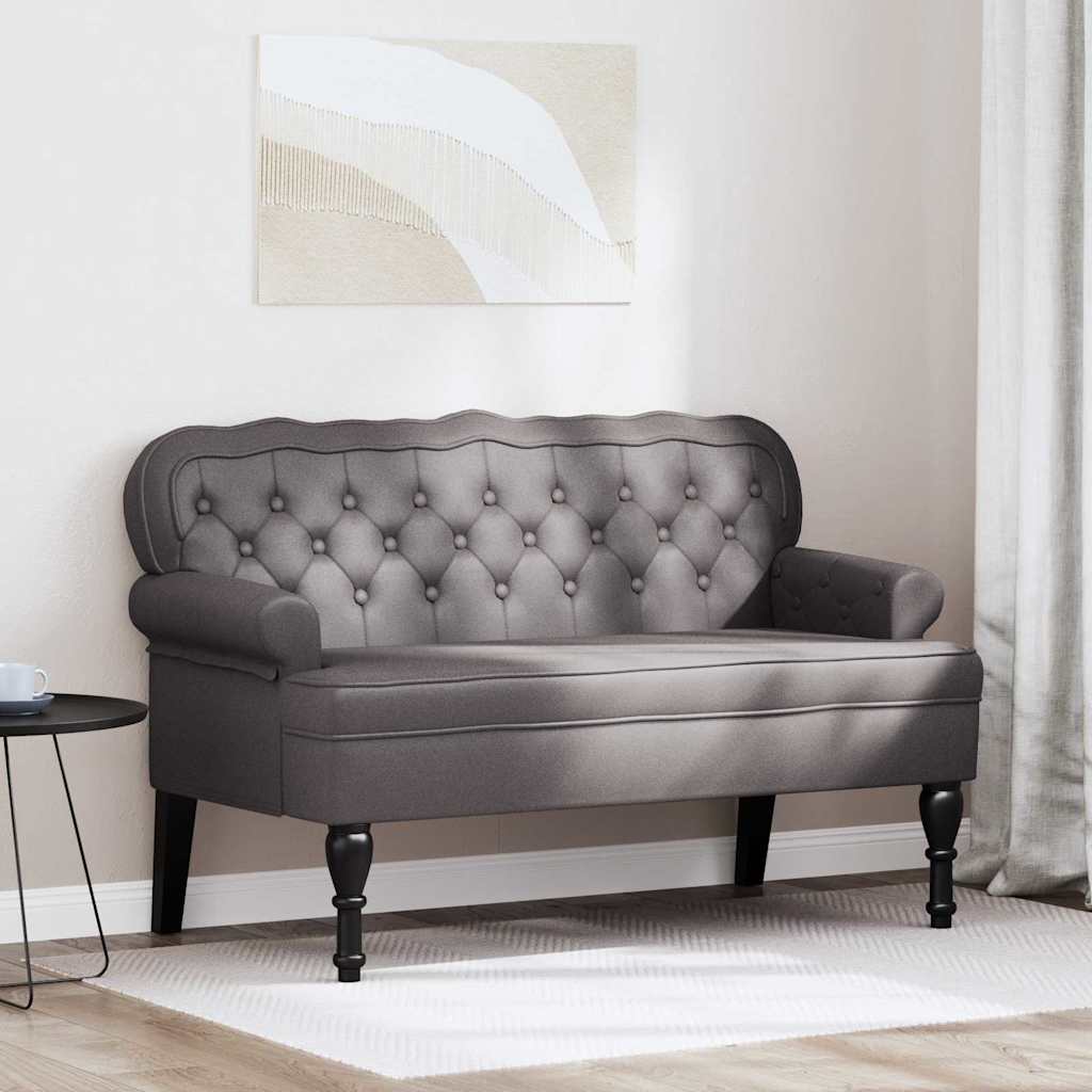 Banco Chesterfield 119,5 X 64,5 X 75 Cm Cuero Sintético