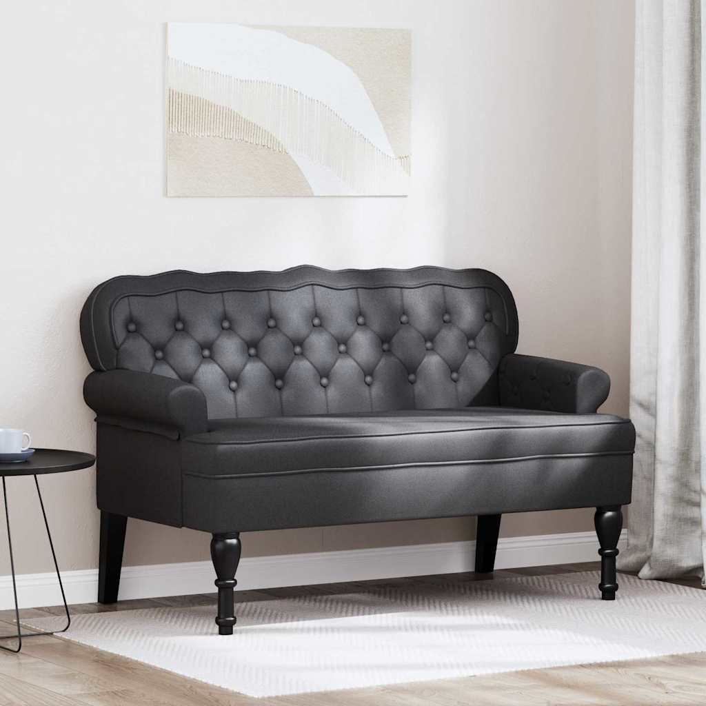 Banco Chesterfield 119,5 X 64,5 X 75 Cm Cuero Sintético