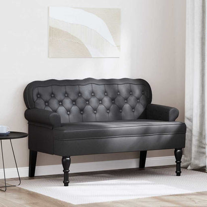 Banco Chesterfield 119,5 X 64,5 X 75 Cm Cuero Sintético