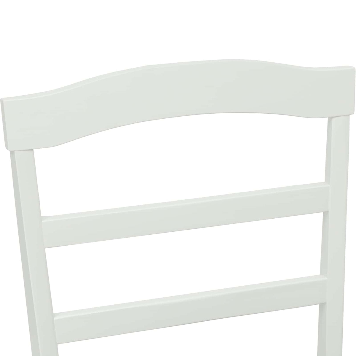 Silla De Comedor 2 Uds. Madera De Caucho Sólido