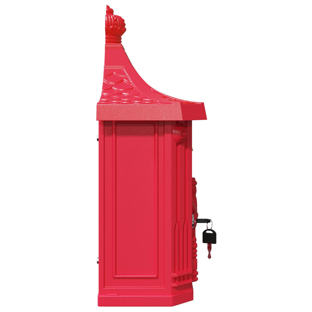 Buzón Montado En La Pared Con Puerta 40,5 X 16 X 45 Cm