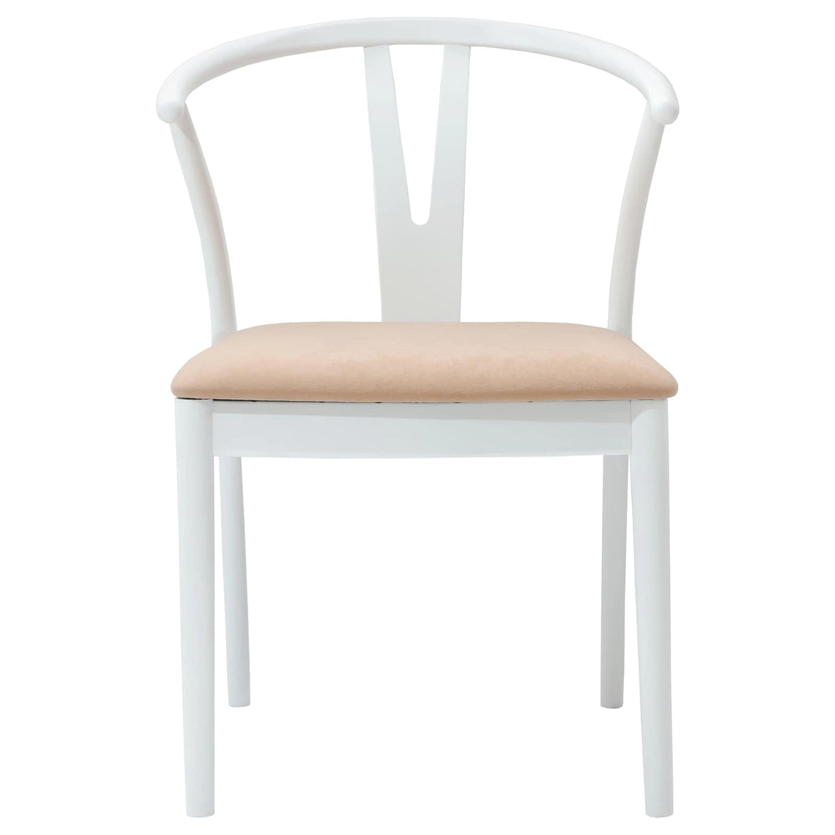Silla De Comedor 2 Uds. Madera De Caucho Sólido