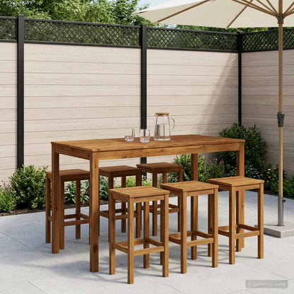 Mesa De Bar Para Jardín