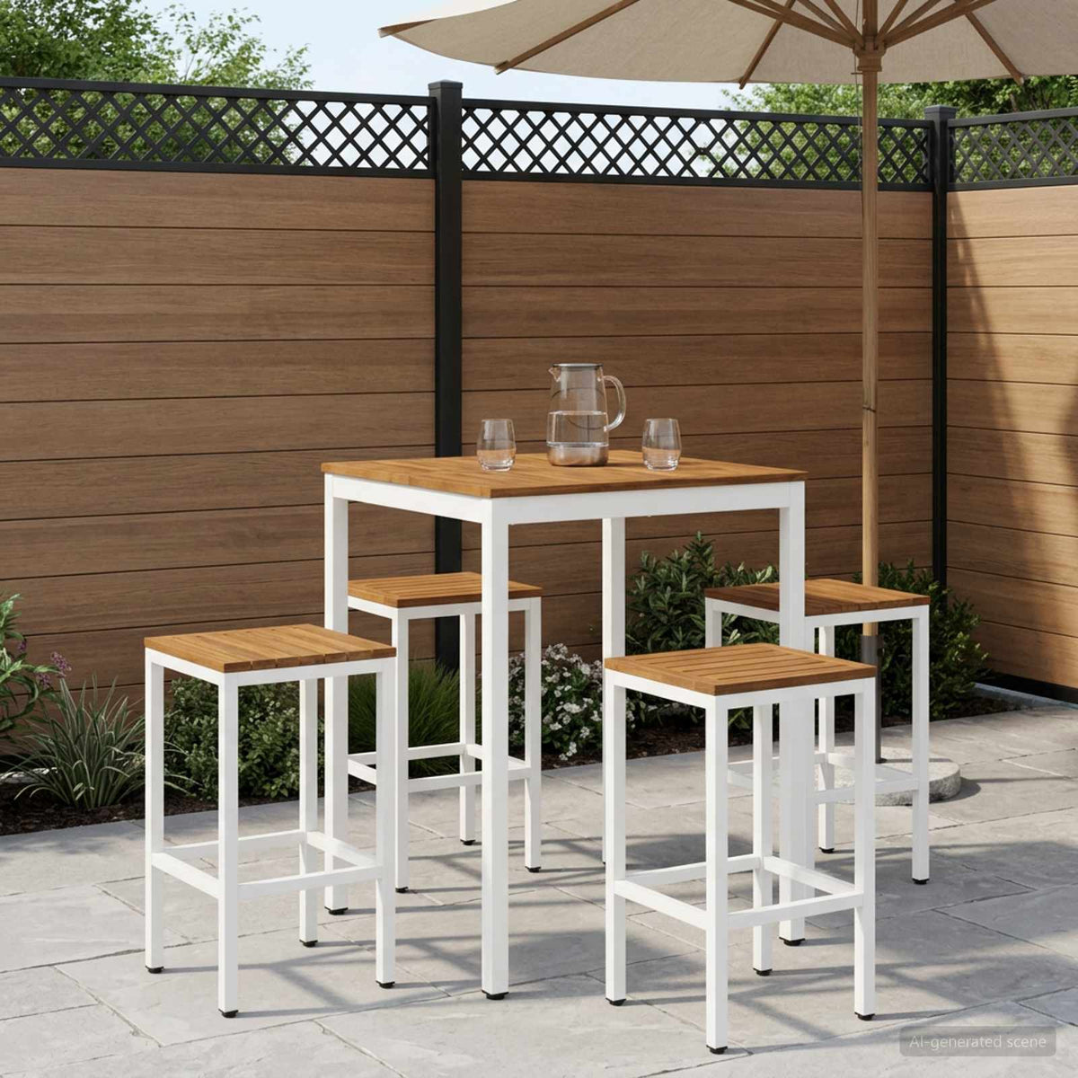 Mesa De Bar Para Jardín Naarden
