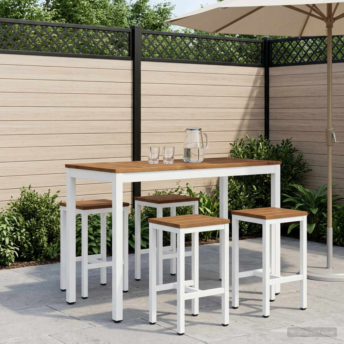 Mesa De Bar Para Jardín Naarden