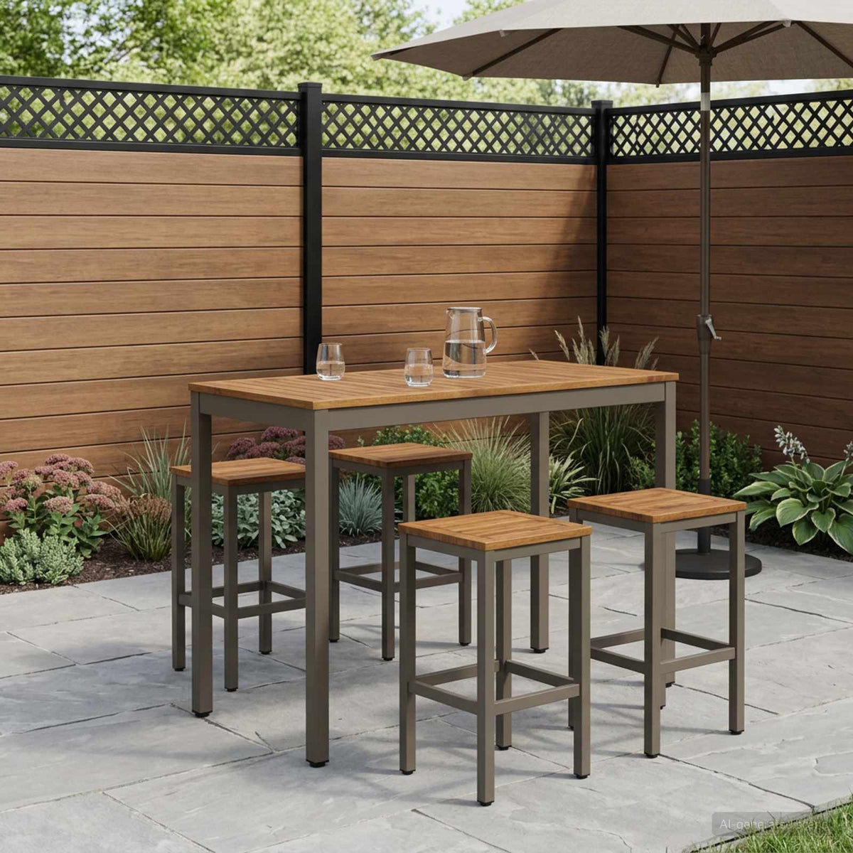 Mesa De Bar Para Jardín Naarden